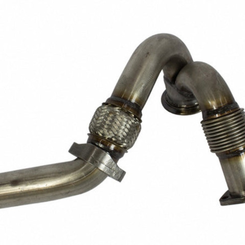 Originele Ford 5C3Z-6K854-CA turbocompressorinlaatpijp (bestuurderszijde)